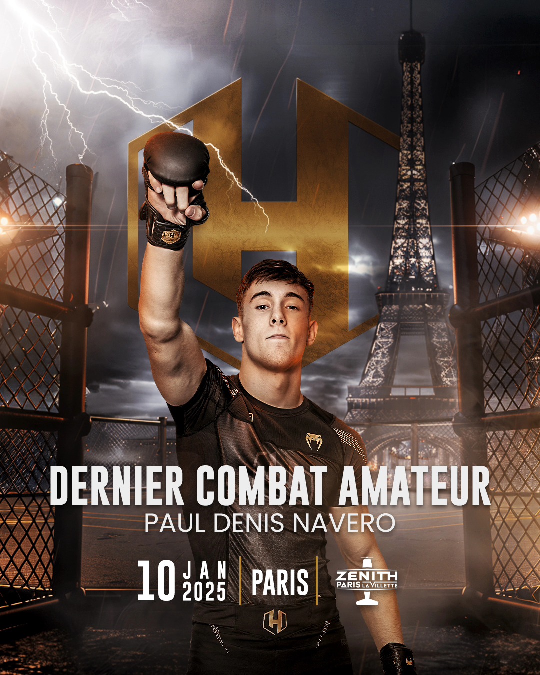 Dernier combat amateur — Zénith Paris
