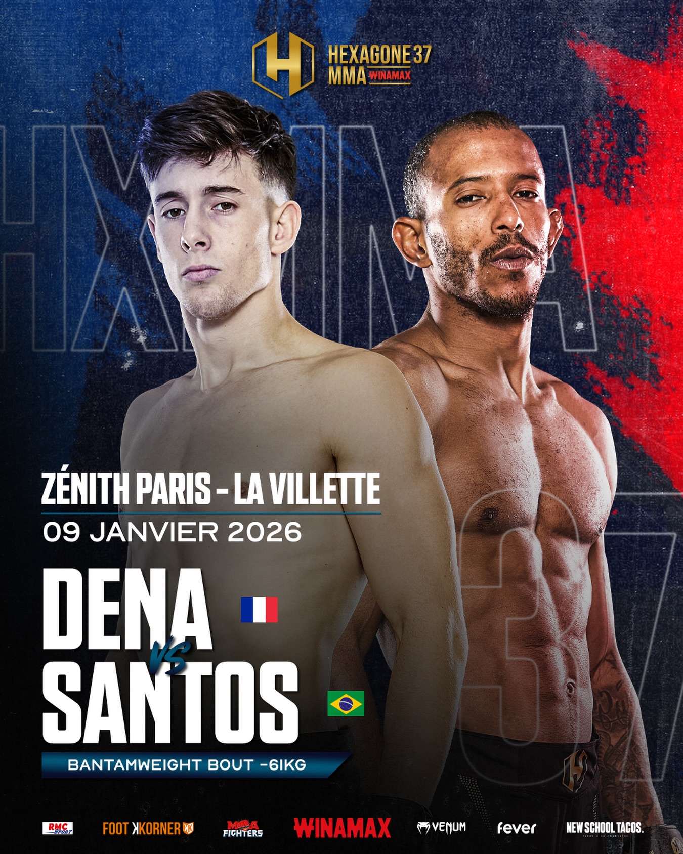 Hexagone 37 — vs Paulo Santos · Zénith Paris