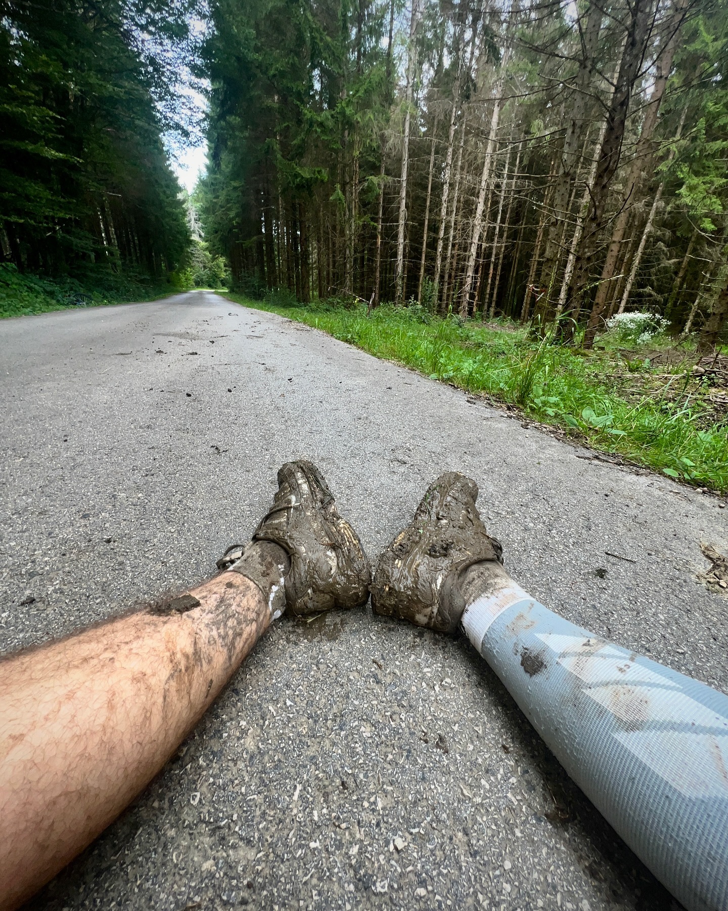 Off-camp — trail running