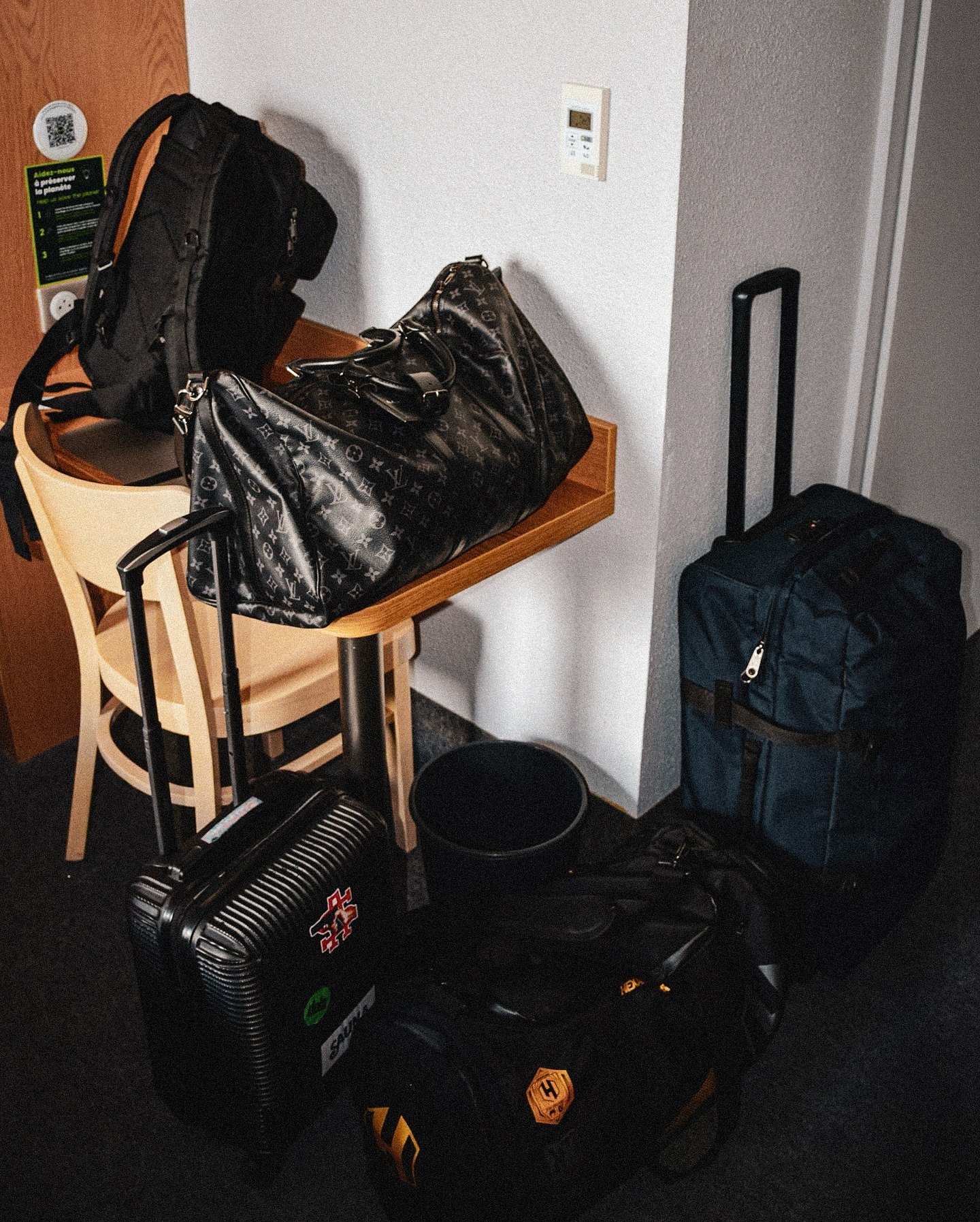 En déplacement — fight week